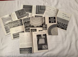 6 revistas para ganchillo. Vintage