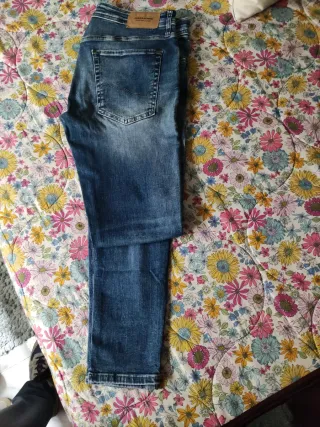 Pantalones Jack & Jones Hombre Azul Talla [Talla]