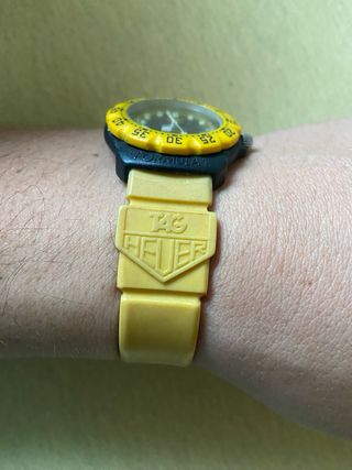 TAG Heuer 36mm Profesional Negro/Amarillo
