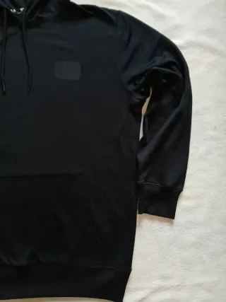 Felpa con cappuccio Fila nera taglia XL