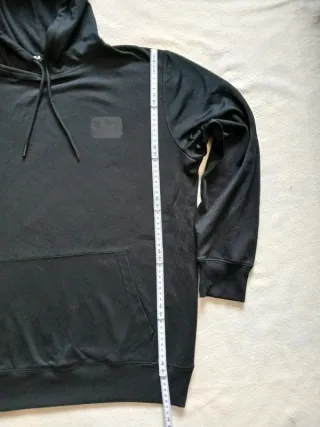 Felpa con cappuccio Fila nera taglia XL