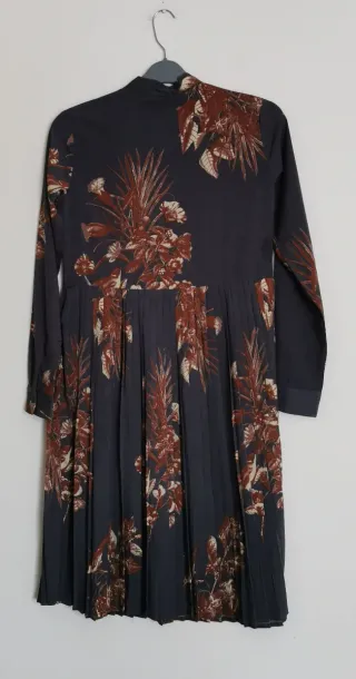 Vestido Vila Talla M Estampado Flores