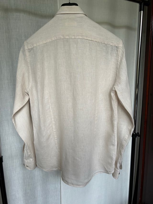 Camicia Lino Sseinse Beige