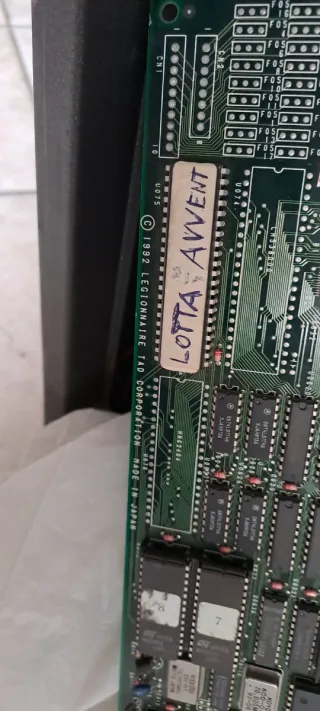 Scheda Arcade LOTTA AVVER