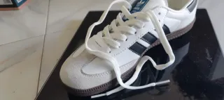Adidas Samba Zapatillas Deportivas Blancas Negras