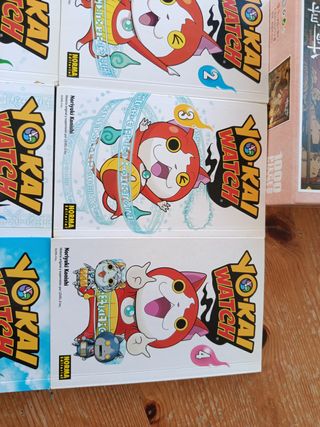 Lote YokaiWatch 1 a 8 regalo puzzle viaje Chihiro