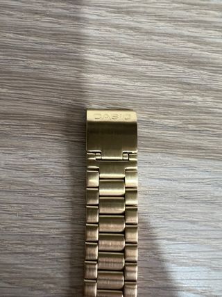 Reloj Casio Edgy Dorado Analógico/Digital
