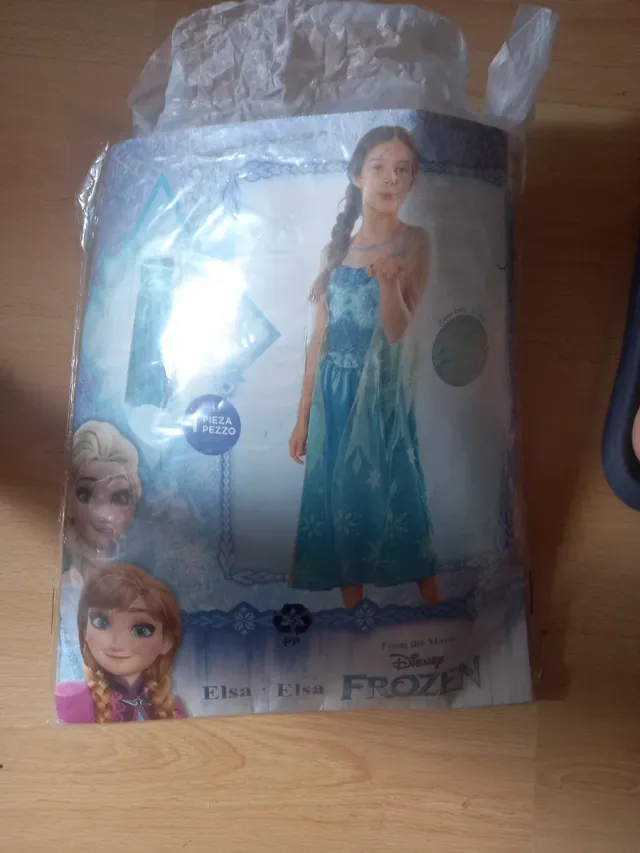 Disfraz Frozen Elsa Talla 8-10 años