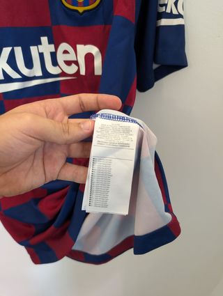 Camiseta de Fútbol FC Barcelona año 2019 2020