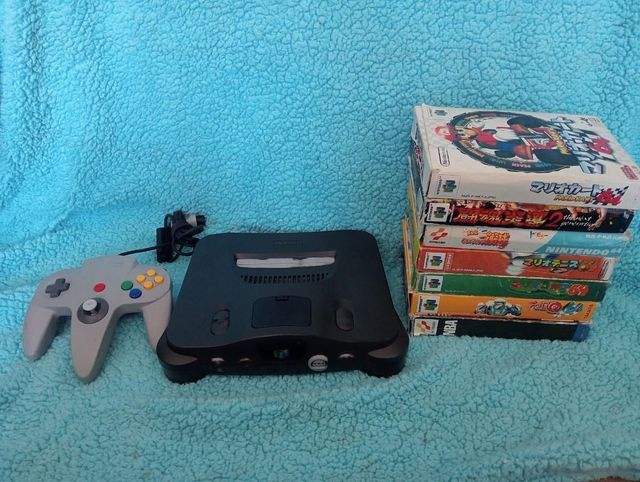 Lote Nintendo 64 Consola + Juegos N64