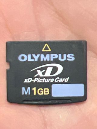 Tarjeta Olympus xD 1GB