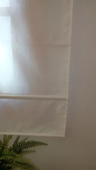 Estor enrollable blanco Ikea