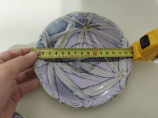 Platos Santa Clara Porcelana Diseño Floral