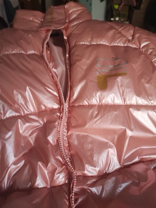 Chaqueta Fila Rosa Brillante
