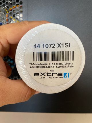 Rollo etiquetas EXCEL joyería