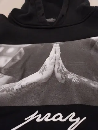 Sudadera Pray Negra