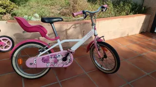 Bicicleta Niña Rosa B'Twin