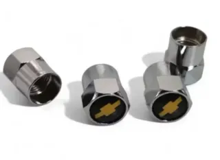 Chevrolet 4 Tapones de Neumáticos Llantas Ruedas 