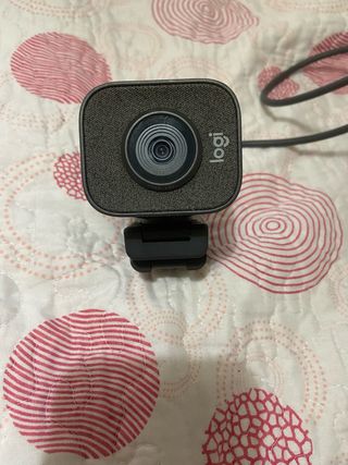 Cámara Web Logitech Negra/Gris