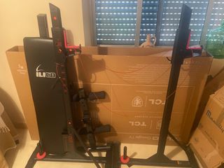 Banco y soporte para pesas ILICO Rack 100