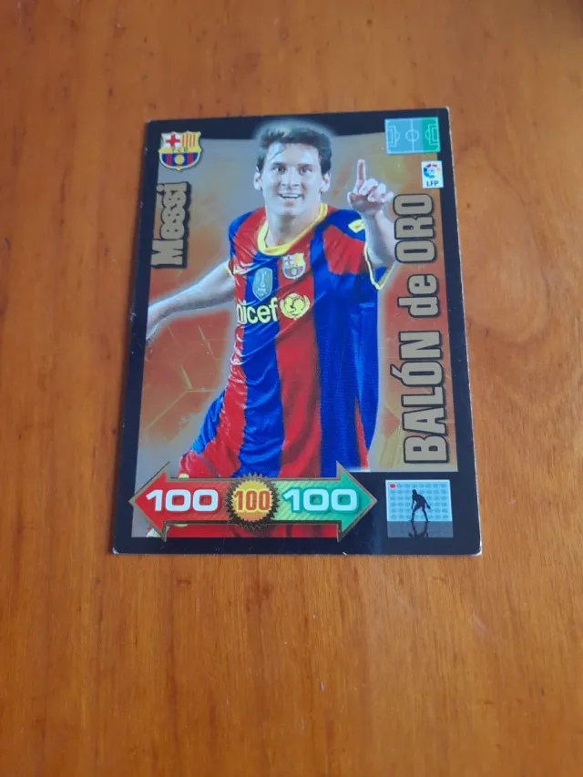 Adrenalyn 2011 Messi Balón de Oro