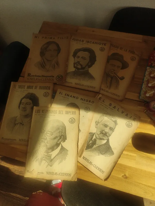 Revistas antiguas novelas y cuentos de los años 50