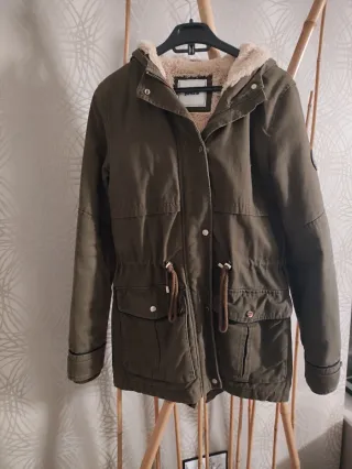 Parka verde Pimkie talla S