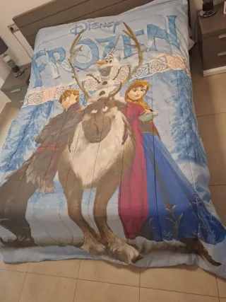 Nórdico Frozen Cama 90 + Cojín