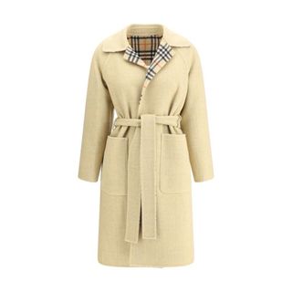 Abrigo Burberry Beige Reversible