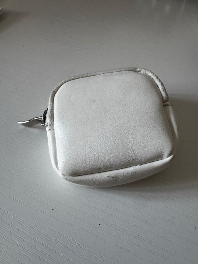 Due Mini pochette bianca