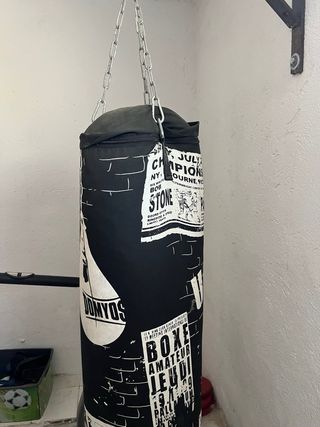 Máquina Vibratoria y Saco Boxeo
