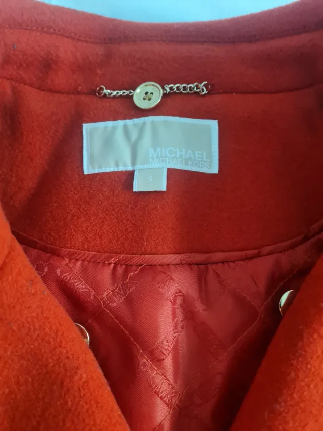 Chaqueta cruzada paño