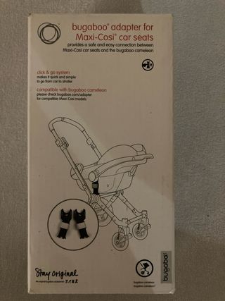 Adaptador silla/huevo maxicosi con carrito bugaboo