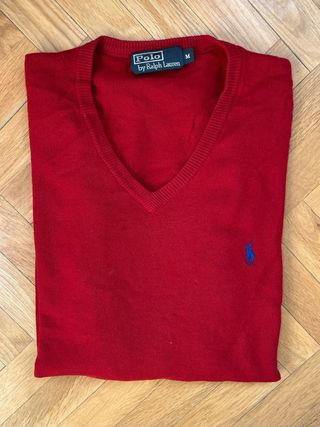 Jersey Polo Ralph Lauren Rojo Talla M