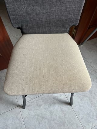 Mesa de comedor cristal y metal