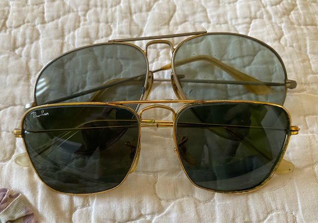 Gafas Ray-Ban Vintage Doradas Verdes