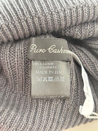 Berretto lana grigio Cruciani