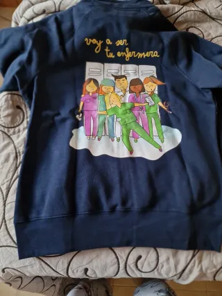 Sudadera azul Almu XL