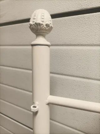 Cabecero infantil hierro 96x106 cm