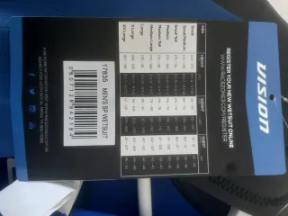 Neopreno Zona 3 Vision Talla M nuevo con etiqueta