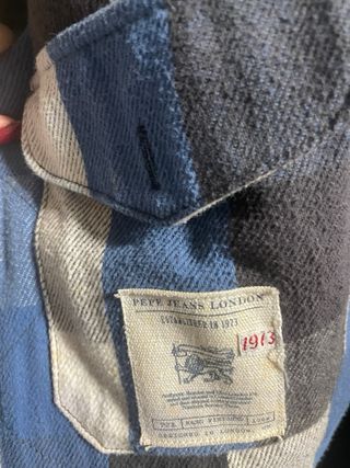 Abrigo corto Pepe Jeans azul marino