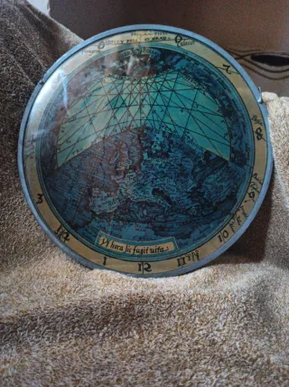 Mapa Mundi Antiguo Si la hora huye