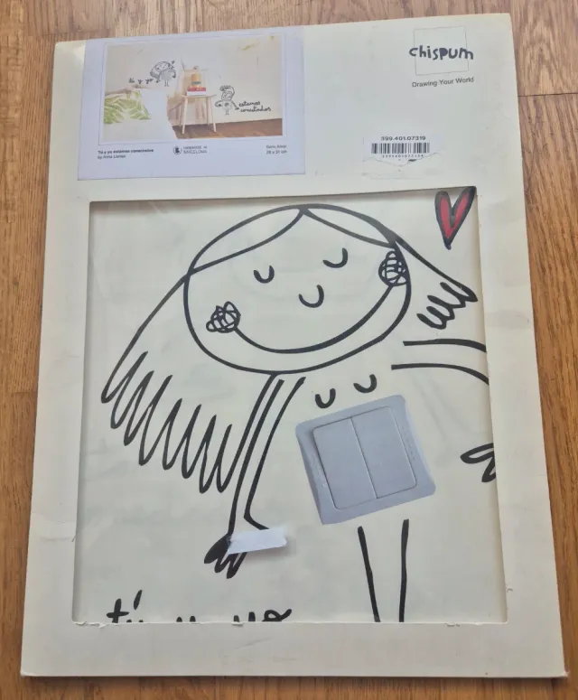 Vinilos decorativos Chispum enchufe nuevos.