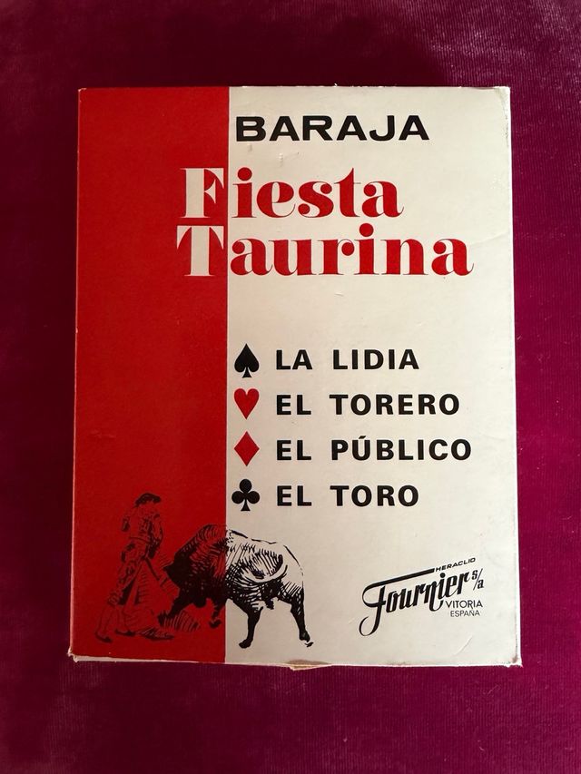 Baraja Fiesta Taurina Fournier
