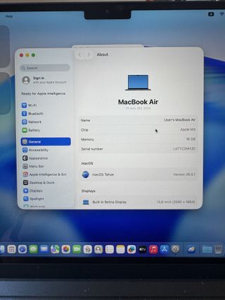 MacBook Air M3 2024 16GB