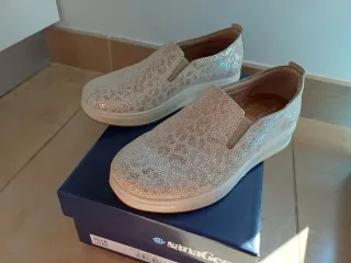 Scarpe Sanagens Donna Beige/Argento Tg. 36