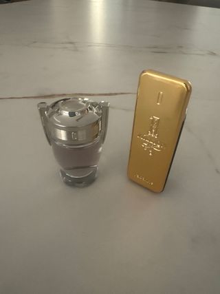 Pack Miniaturas Rabanne Invictus + 1 Million