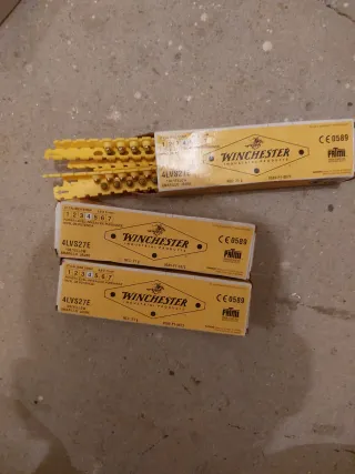 3 Cajas Cartuchos Industriales Winchester 6,8x11mm