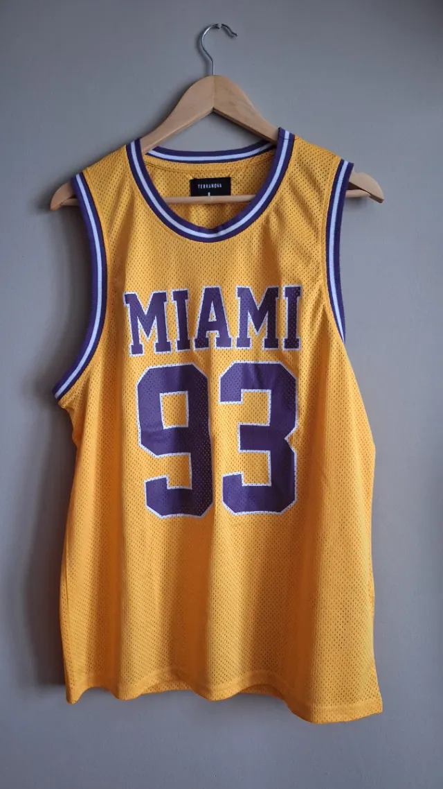 3 Canotte Terranova L Gialla, Blu Fulmini e Nera