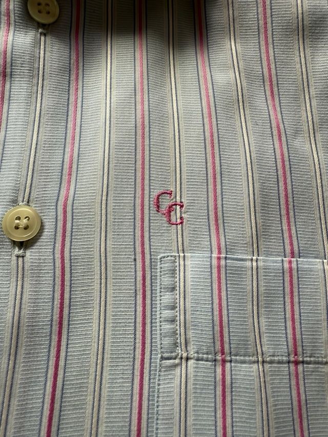 Camisa Cánovas's Club Rayas Azul y Rosa